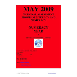 Year 5 May 2009 Numeracy - Answers